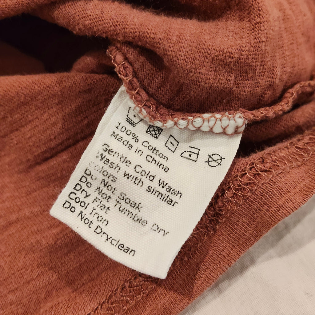 JAMIE KAY top size 2y girls short sleeve Copper