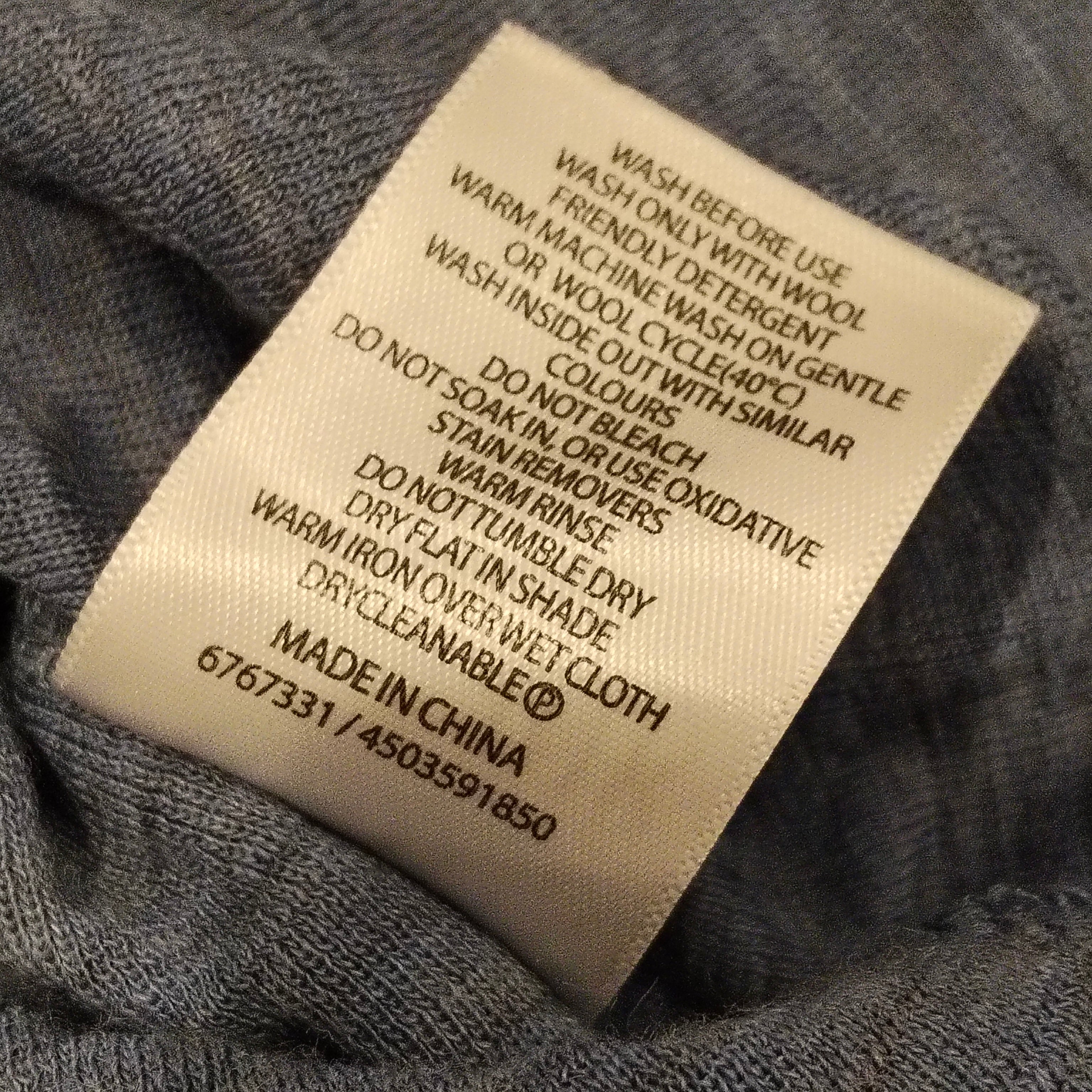 Blue Ink MERINIO Thermal top size 12yrs unisex Blue Long