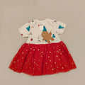 NEW Teeny Weeny Christmas Tutu Dress Size 0-3M Baby Girls