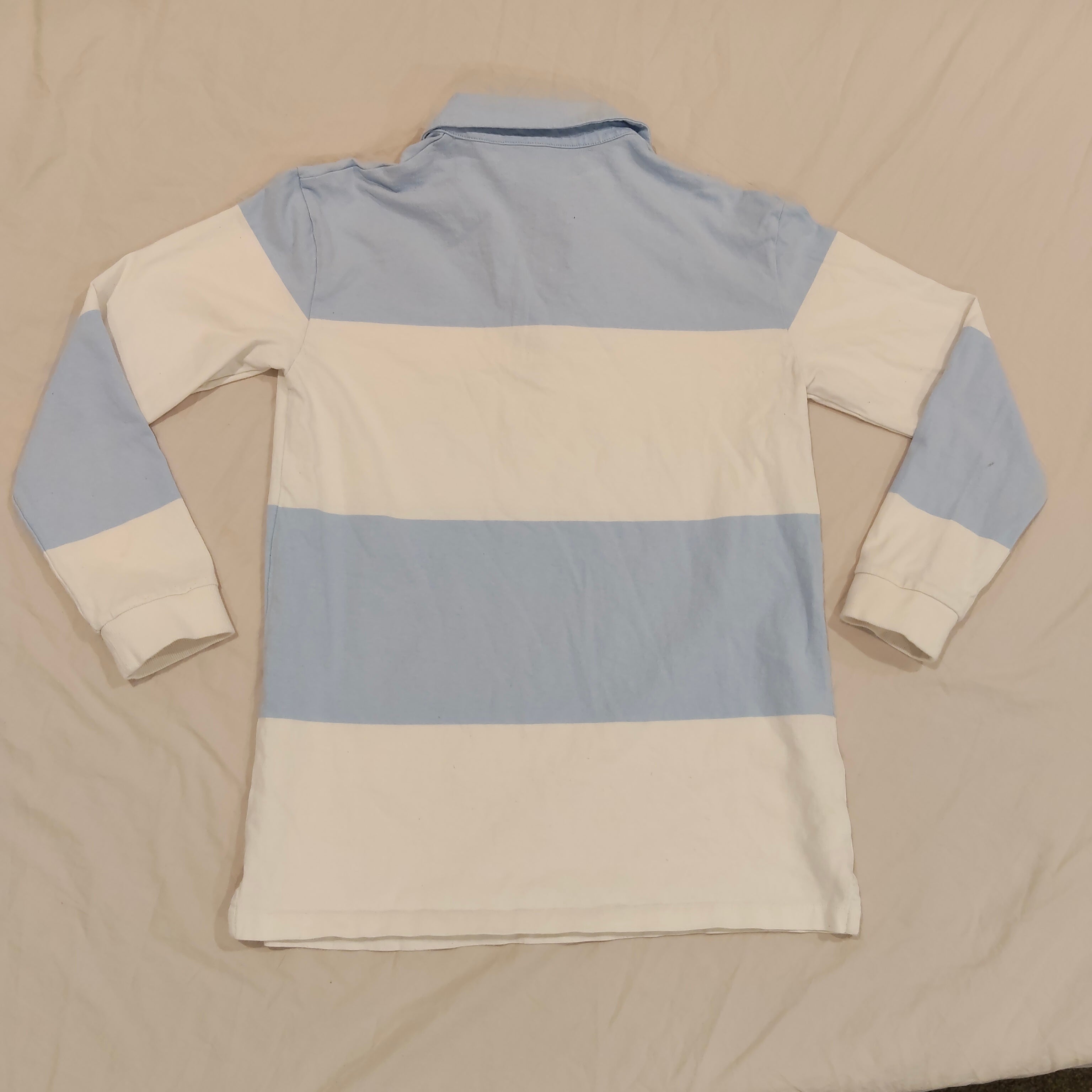 COUNTRY ROAD top size 14 Women blue/white long sleeeve