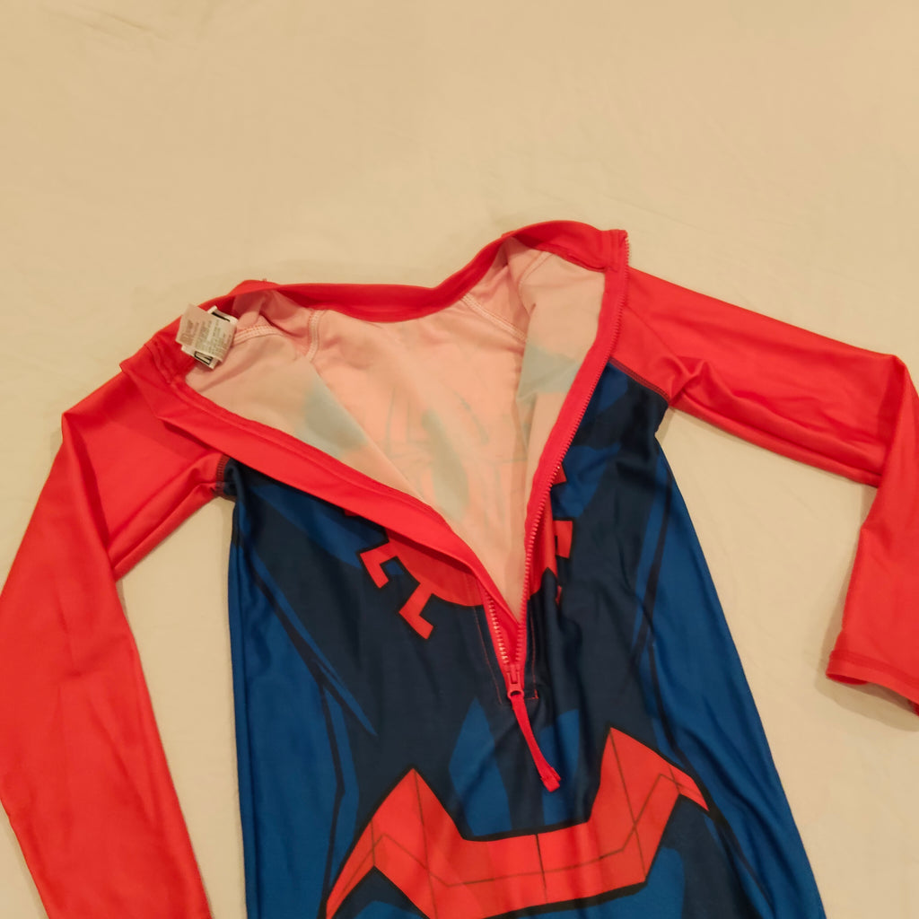 SPIDER MAN swimsuit size 6 Boys