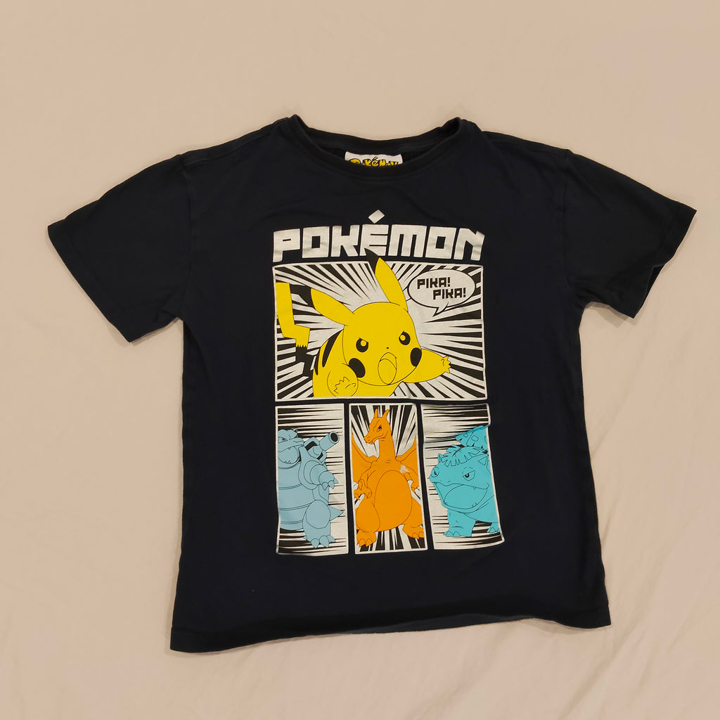 POKEMON top size 10 Boys short sleeve