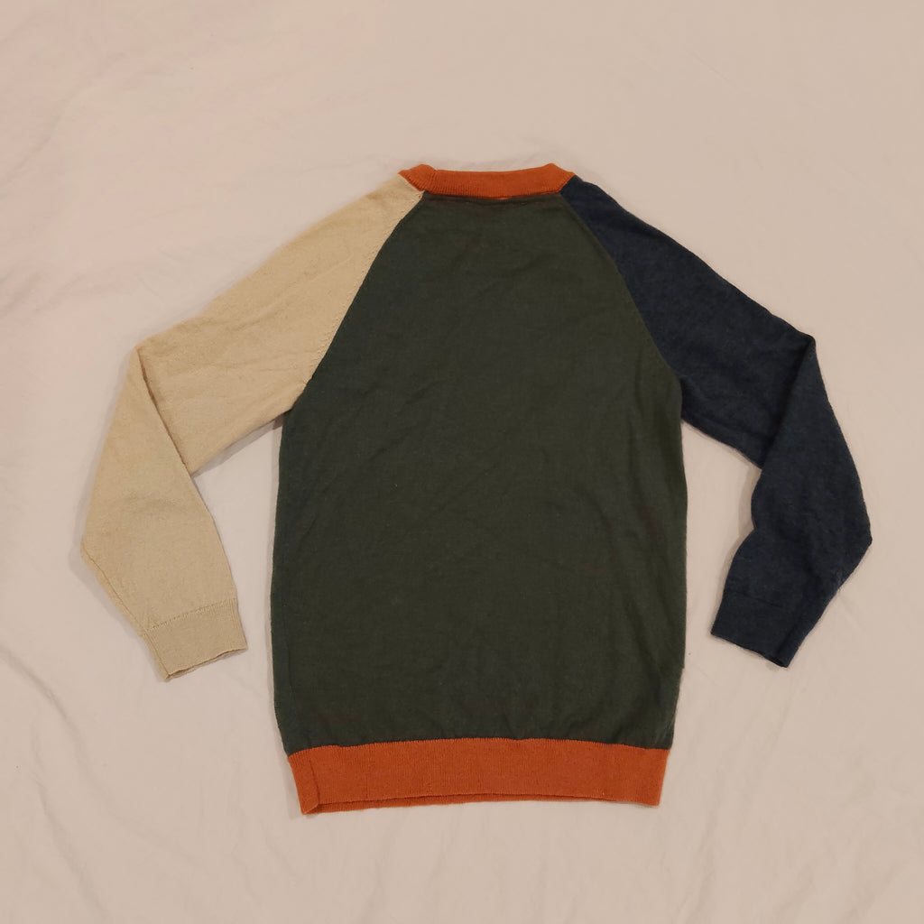 NORTH SOUTH 100% MERINO jumper size 8 boys