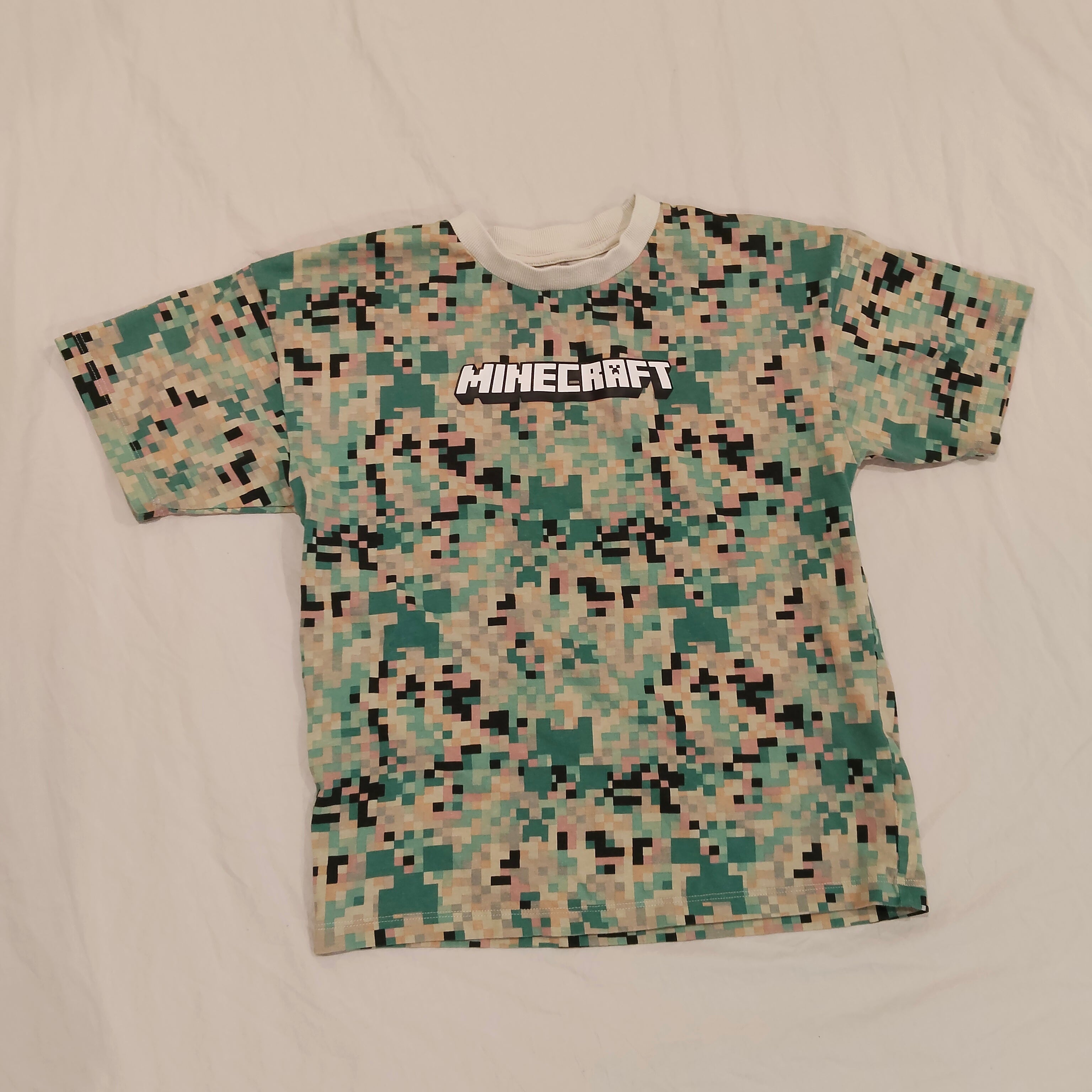 NEXT MINECRAFT tee size 12yrs Short Sleeve