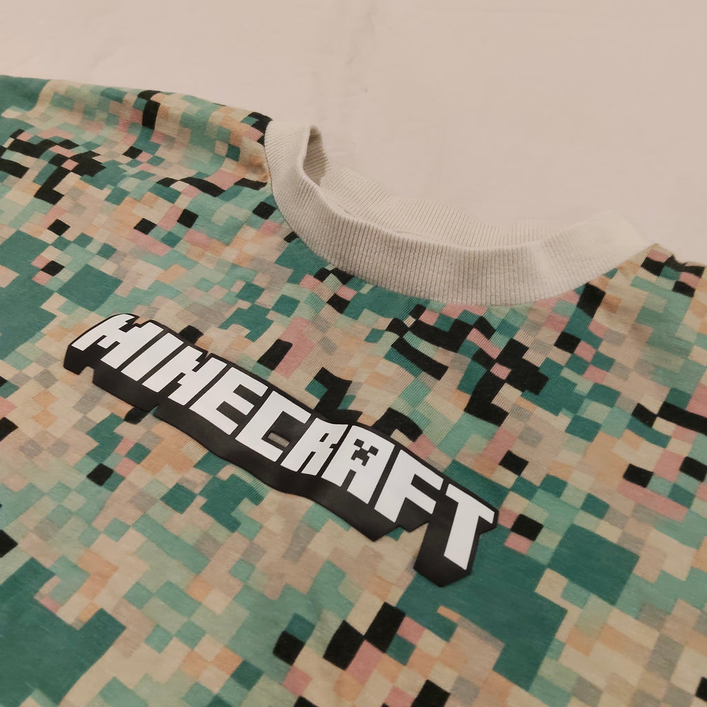NEXT MINECRAFT tee size 12yrs Short Sleeve