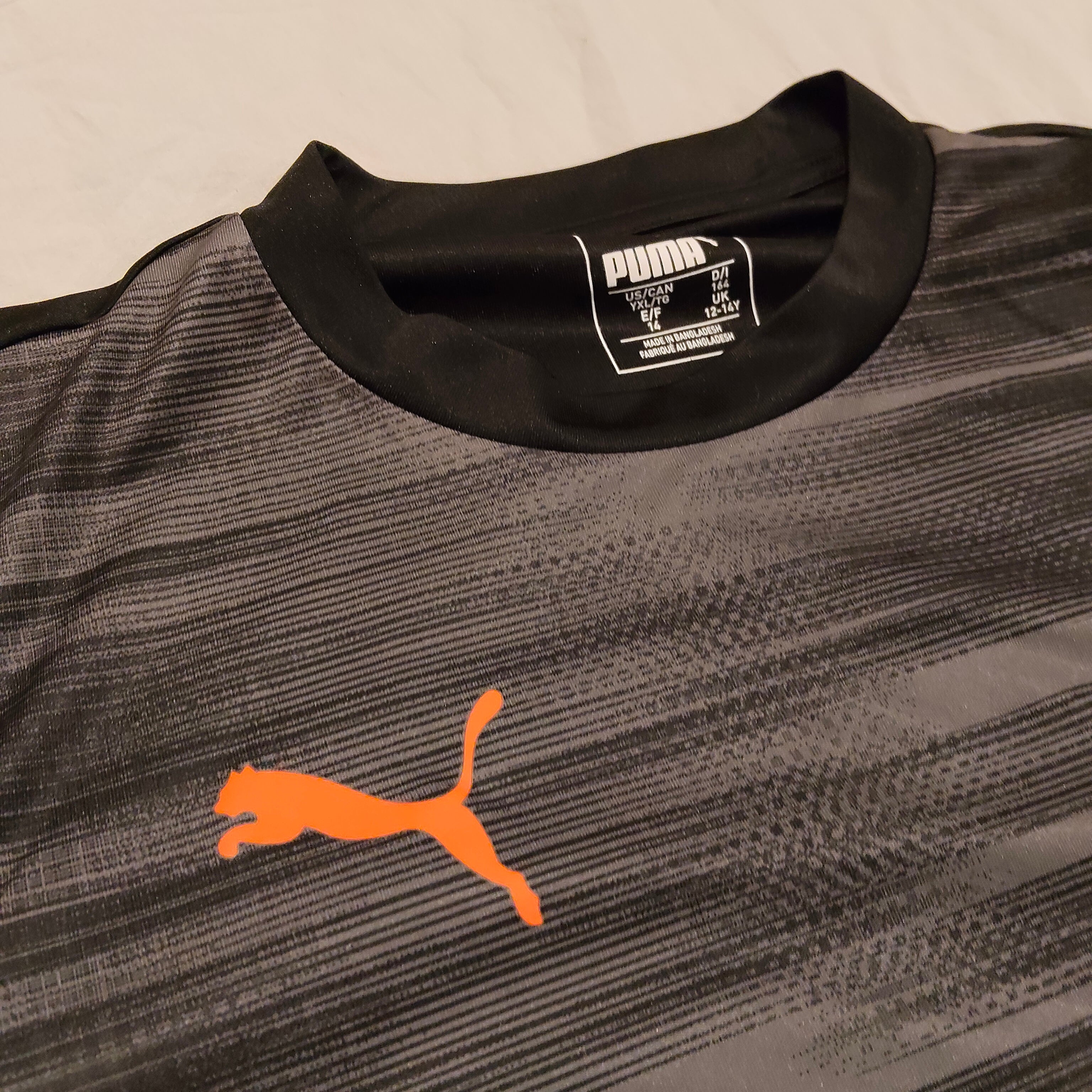 PUMA Tee size 12-14Yrs Boys Short Sleeve DryCell