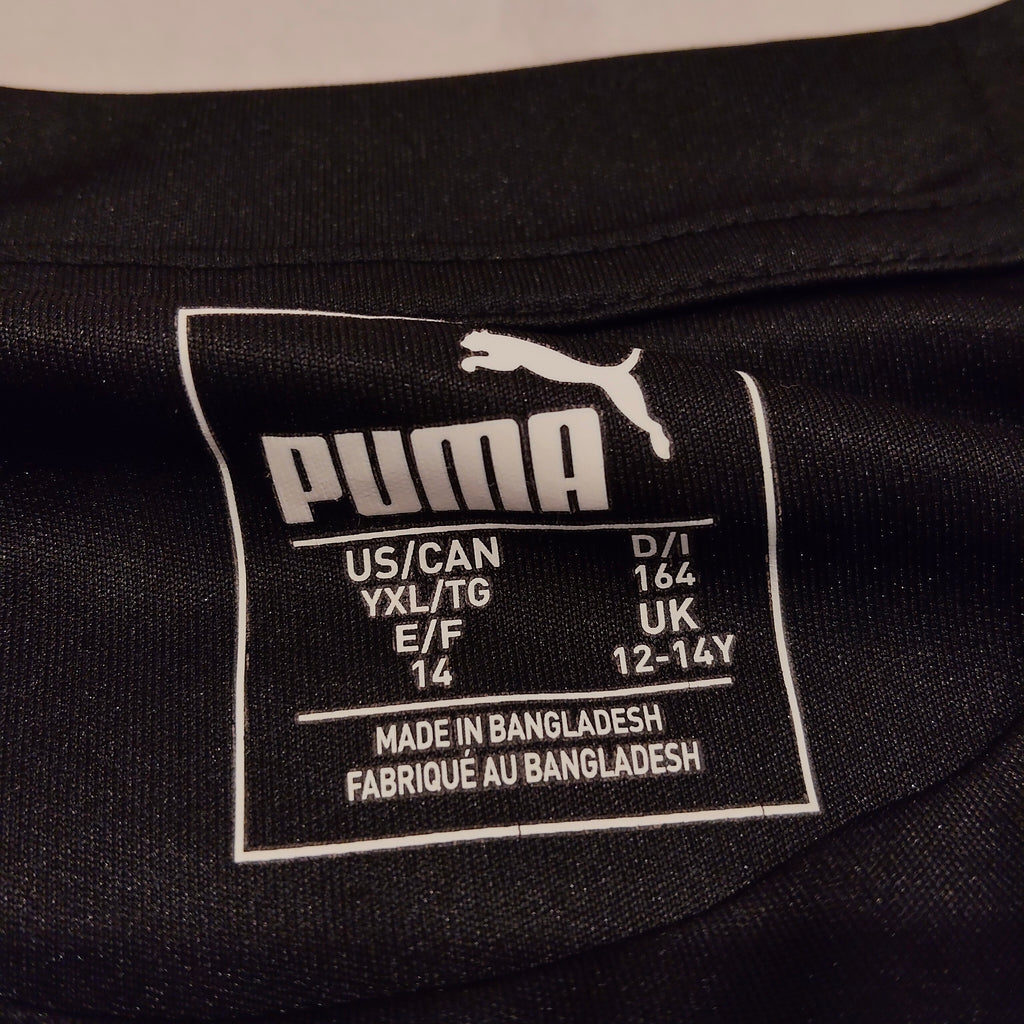 PUMA Tee size 12-14Yrs Boys Short Sleeve DryCell