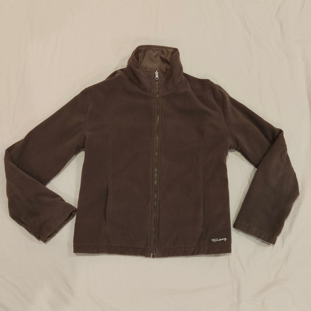 BILLABONG reversible zip jumper size 10 Women