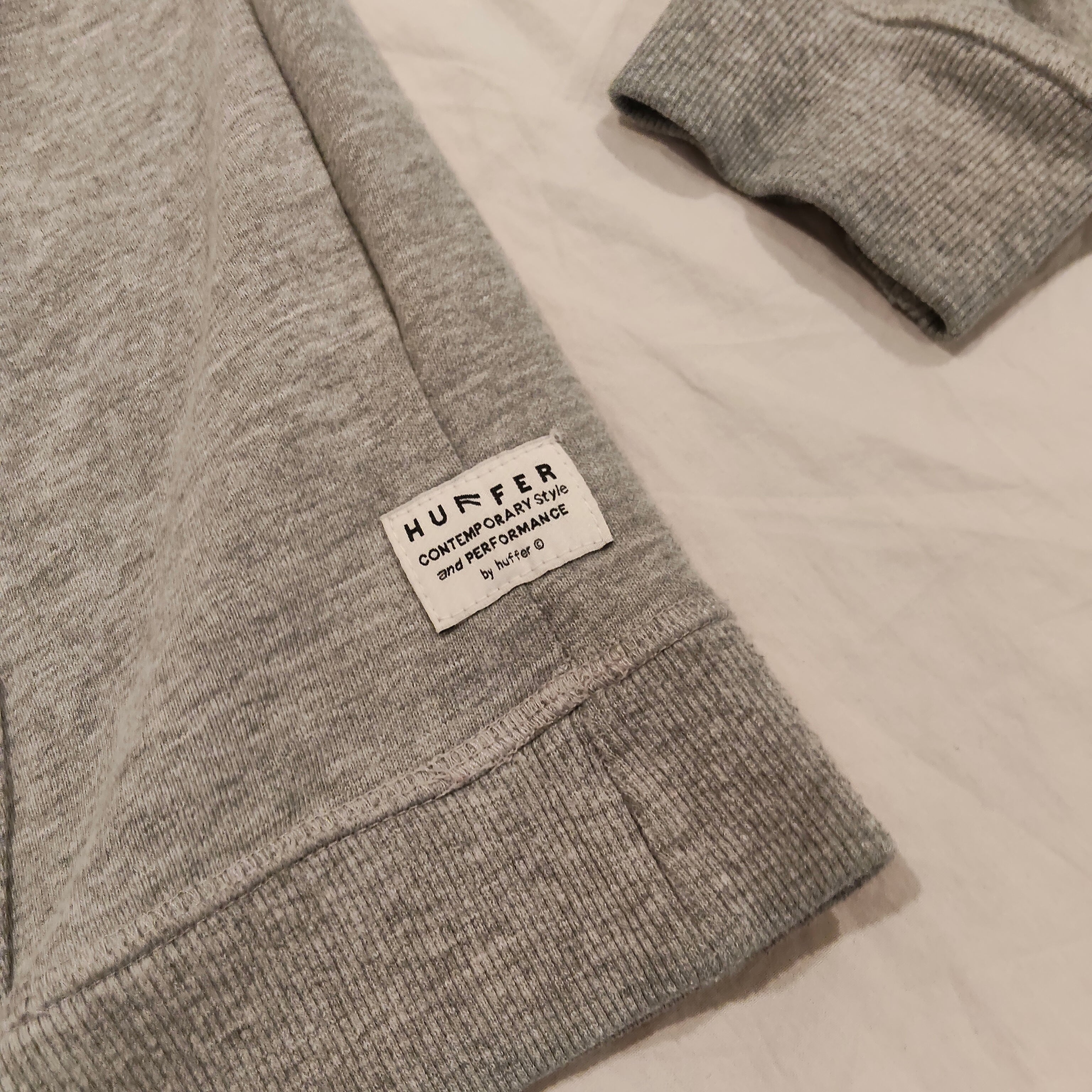 HUFFER Hoodie Size 14 Women Grey