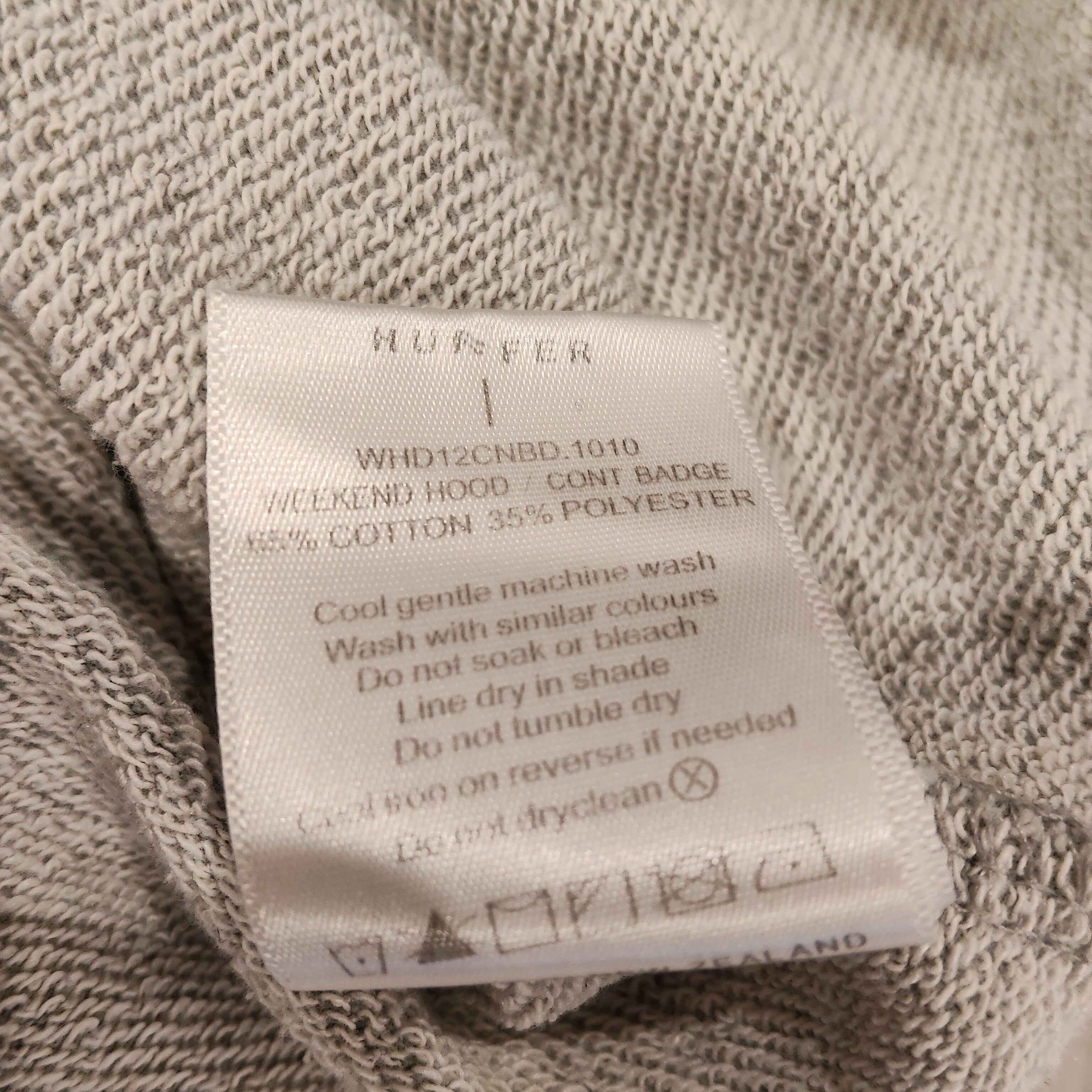 HUFFER Hoodie Size 14 Women Grey