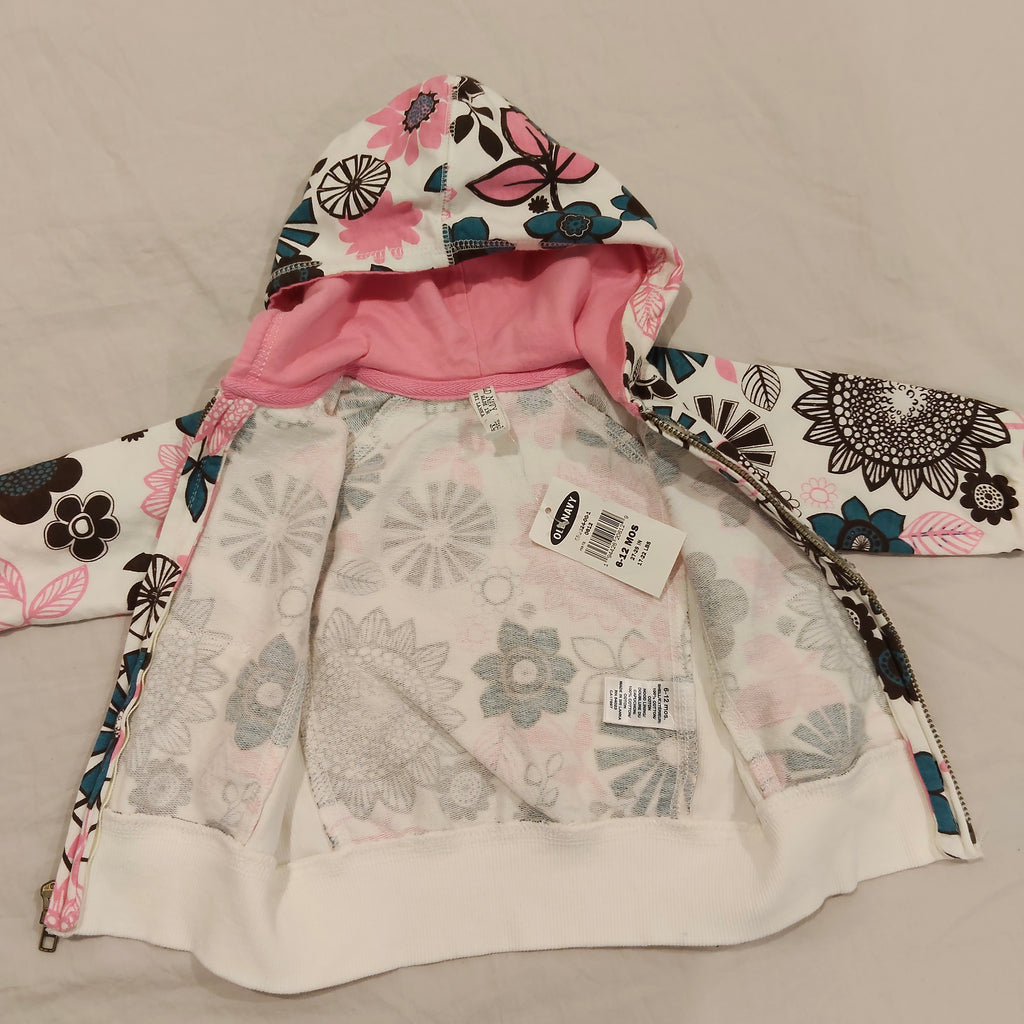 New OLD NAVY Hoodies Size 6-12M Baby Girls