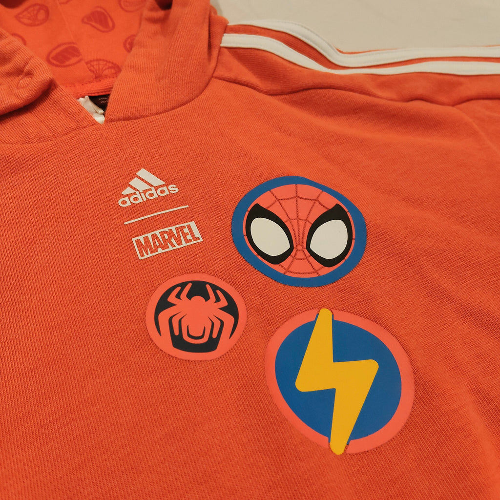 ADIDAS Hoodie Size 9-12M Baby Marvel Spiderman