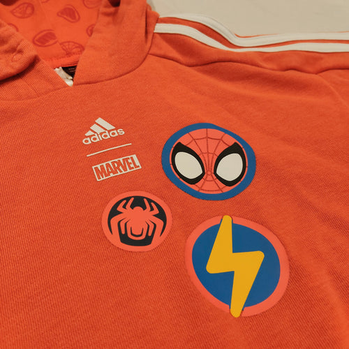 ADIDAS Hoodie Size 9-12M Baby Marvel Spiderman