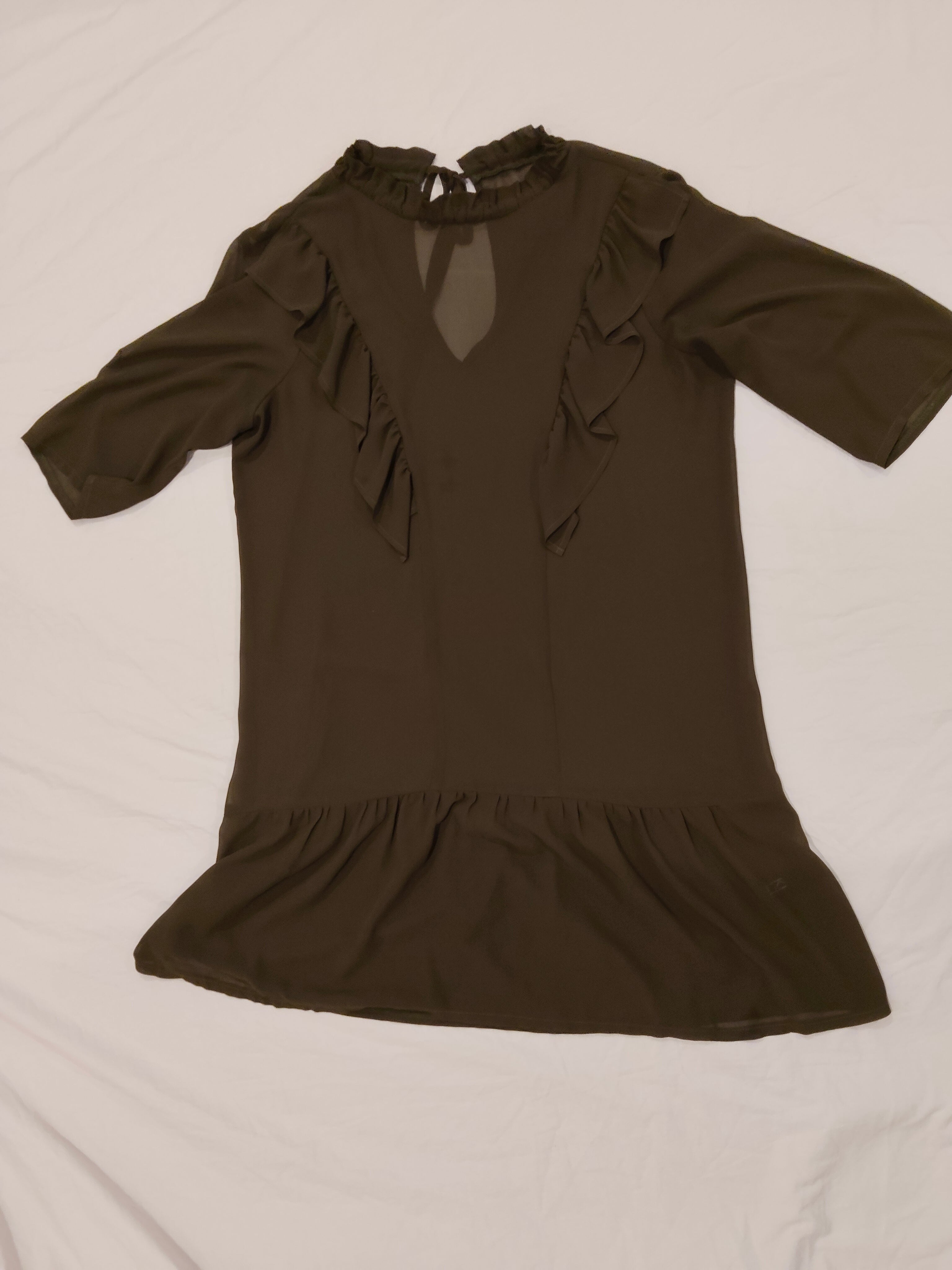 KILT Sheer Dress Size 12 Women Made in NZ