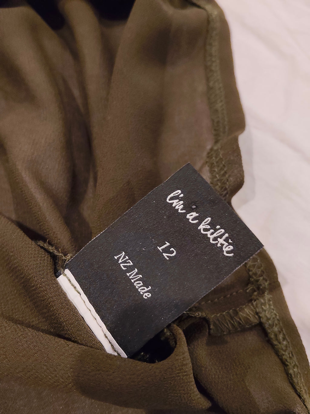 KILT Sheer Dress Size 12 Women Made in NZ