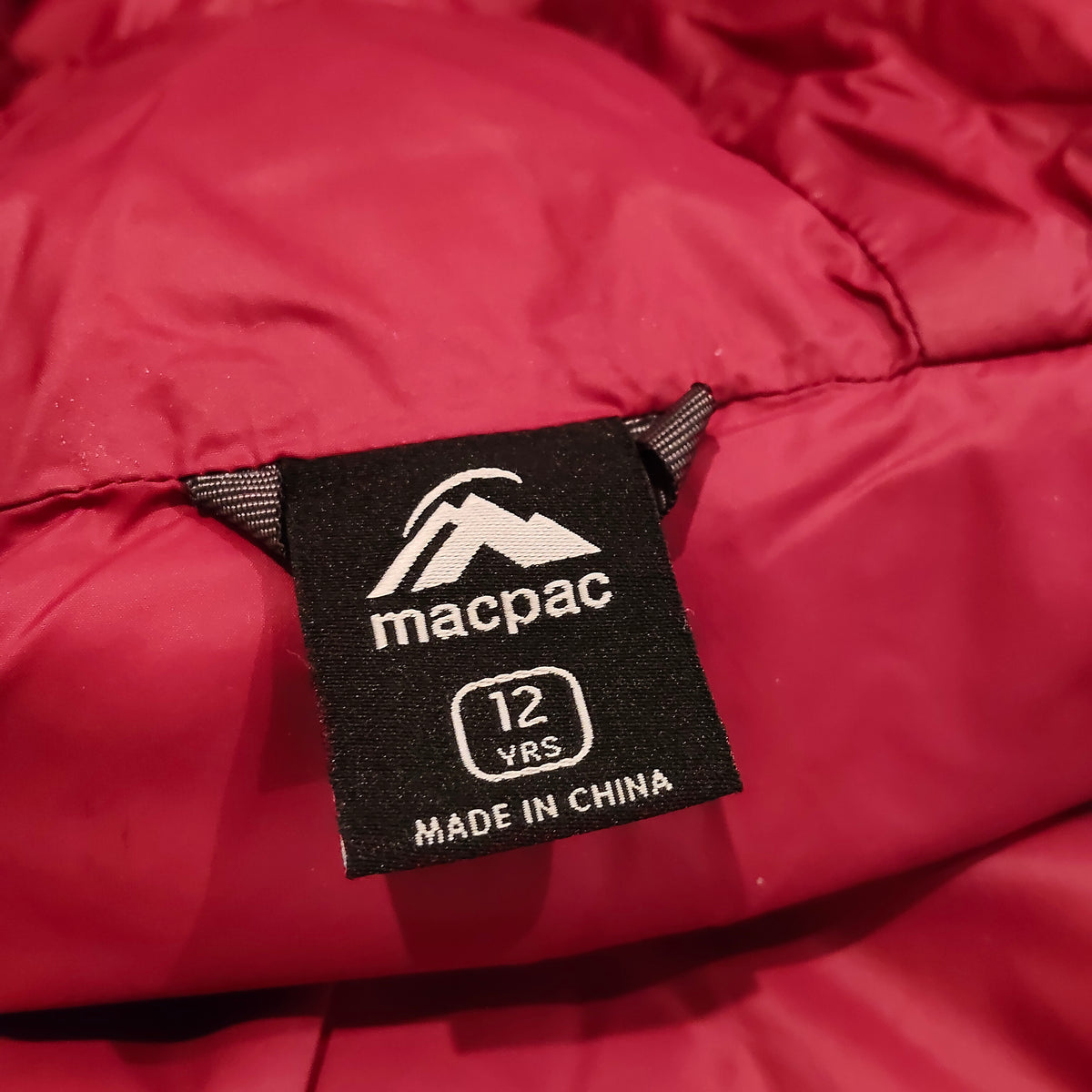 MACPAC Down Vest Size 12yrs Girls