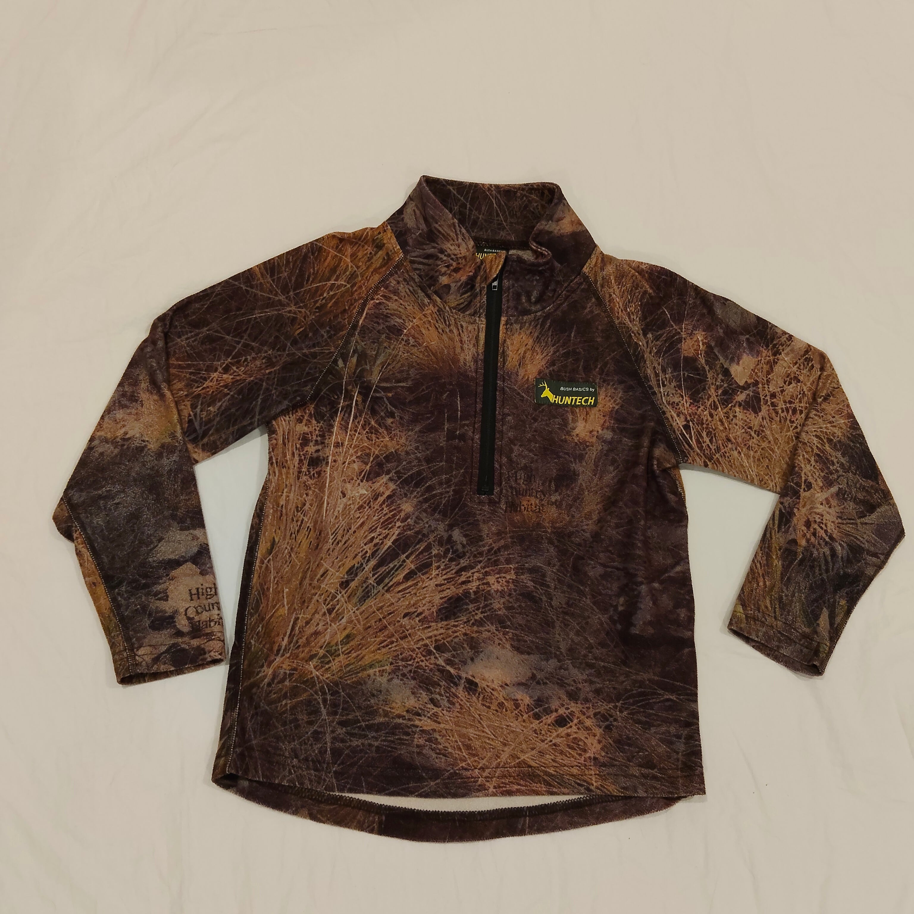 HUNTECH Jumper Size 8 Boys Designed in NZ Long Sleeve