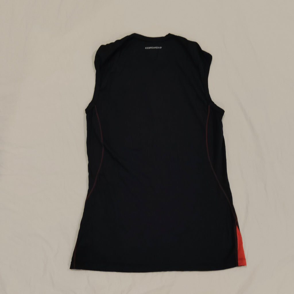 ICEBREAKER Merino Tank Top Size L Mens Black