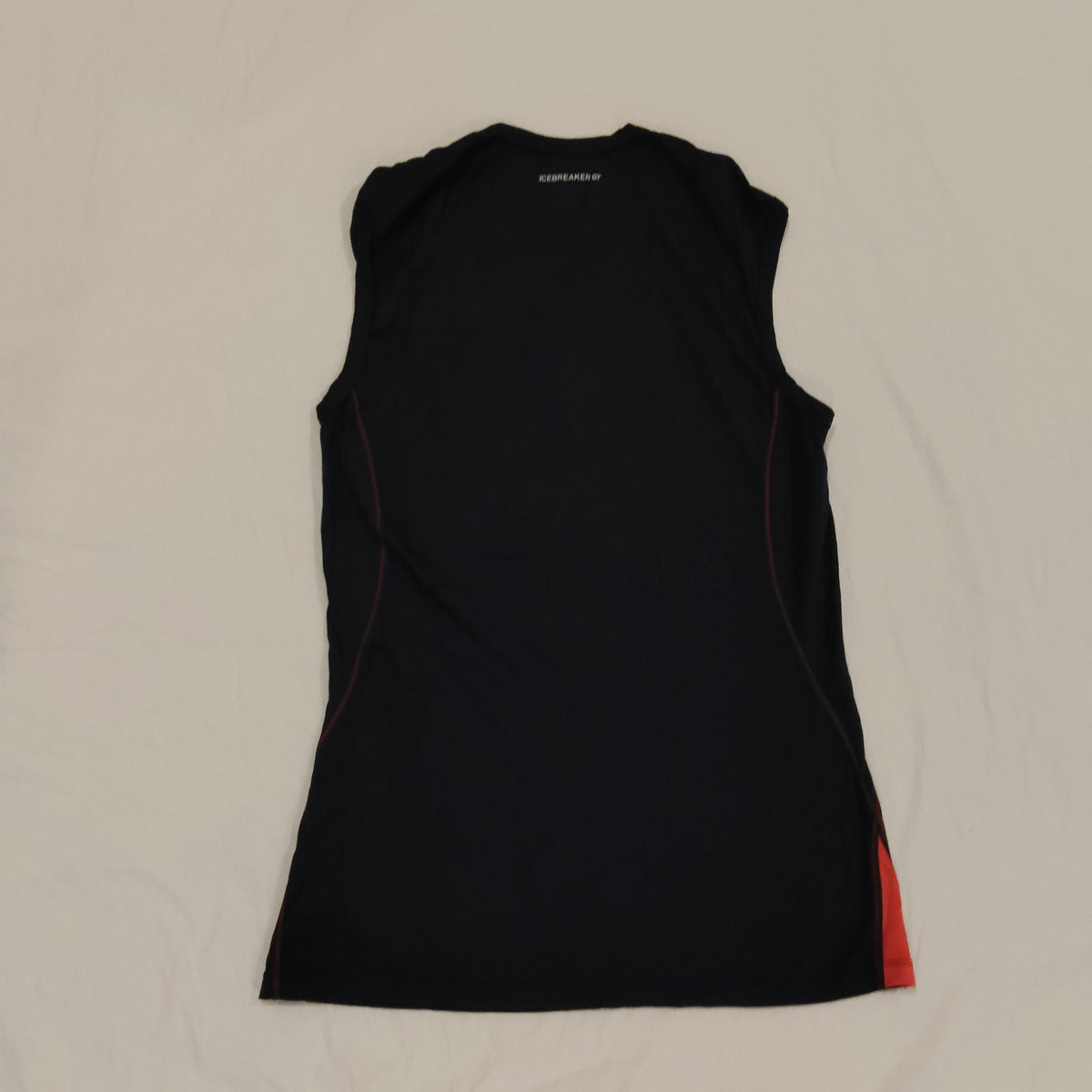 ICEBREAKER Merino Tank Top Size L Mens Black