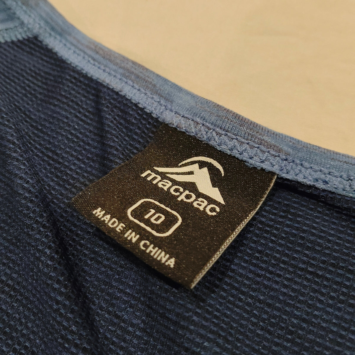 MACPAC Tank Top Size 10 Women Navy