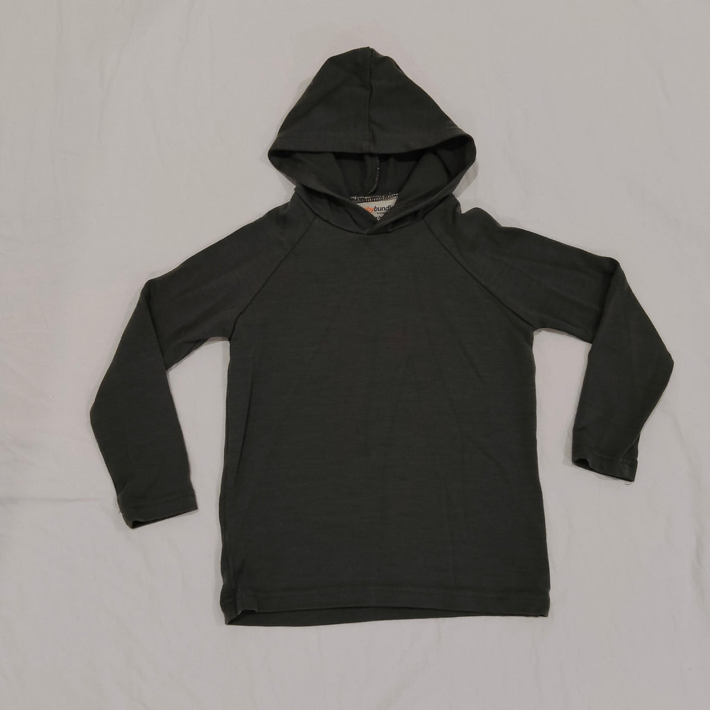 Baby Bundles 100% Merino Hoodie Size 6 Made in NZ