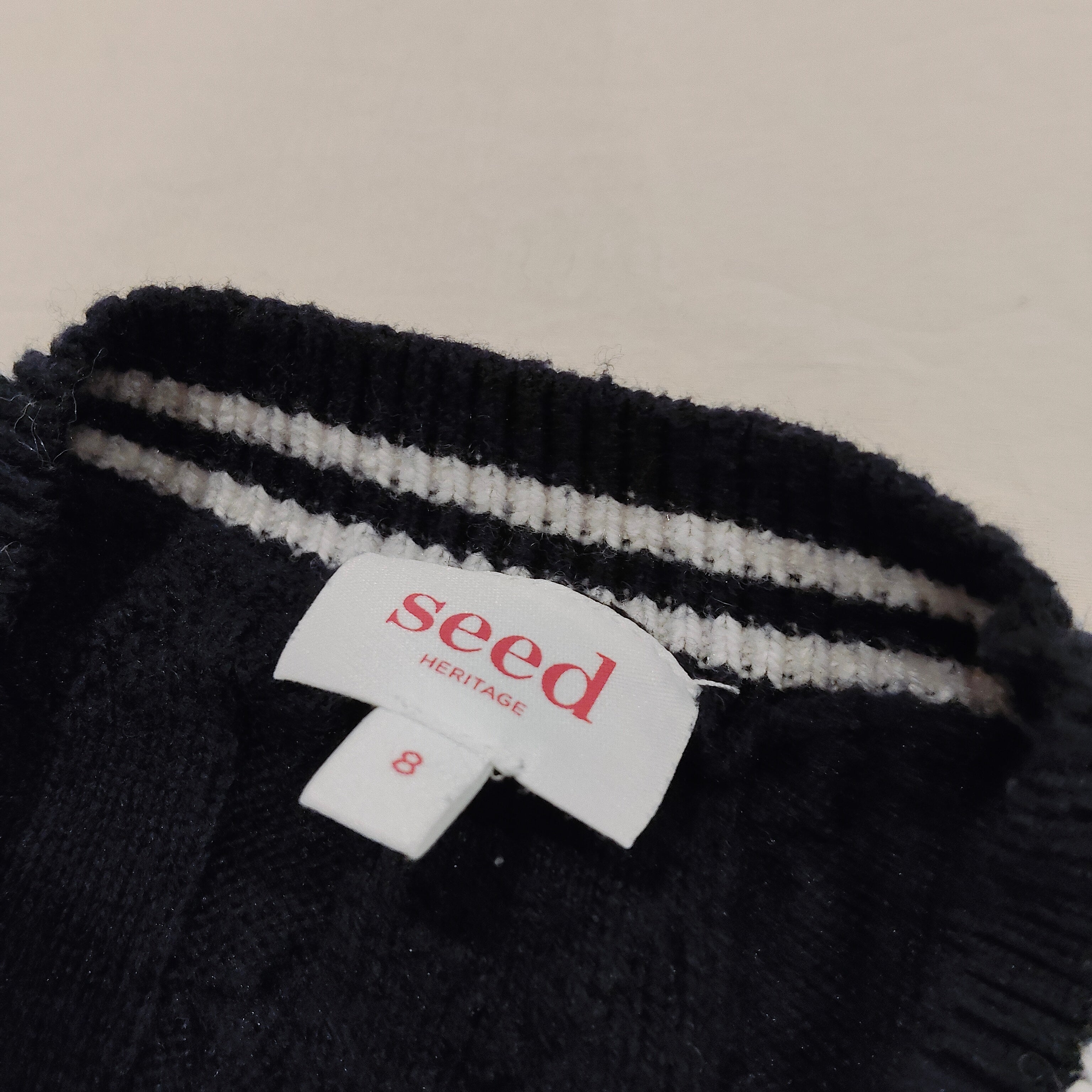 SEED Cardigan Size 8 Navy Unisex