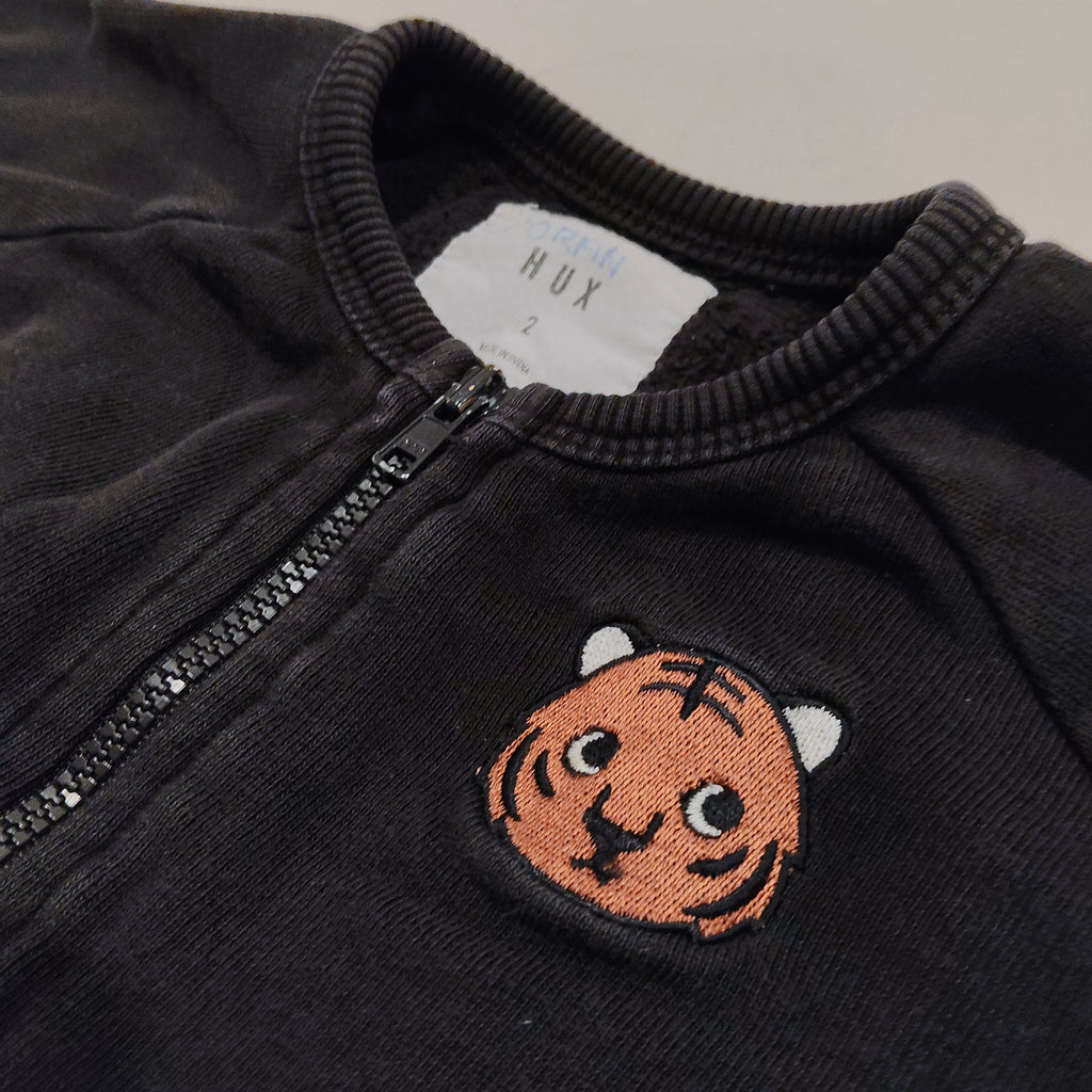HUX Jacket Size 2 Boys Black