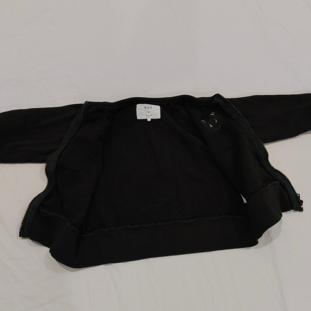 HUX Jacket Size 2 Boys Black