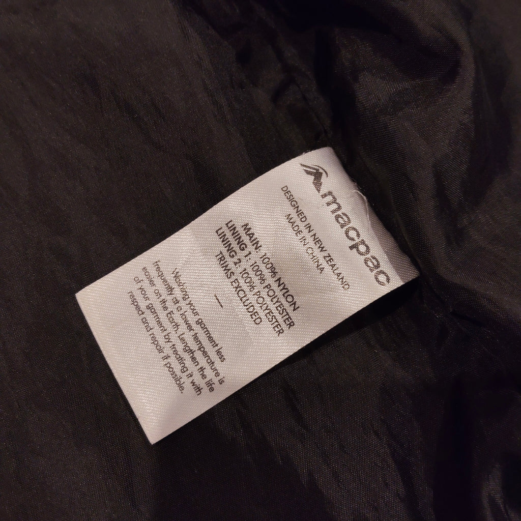 MACPAC Rain Jacket Size 8 Unisex Burgundy