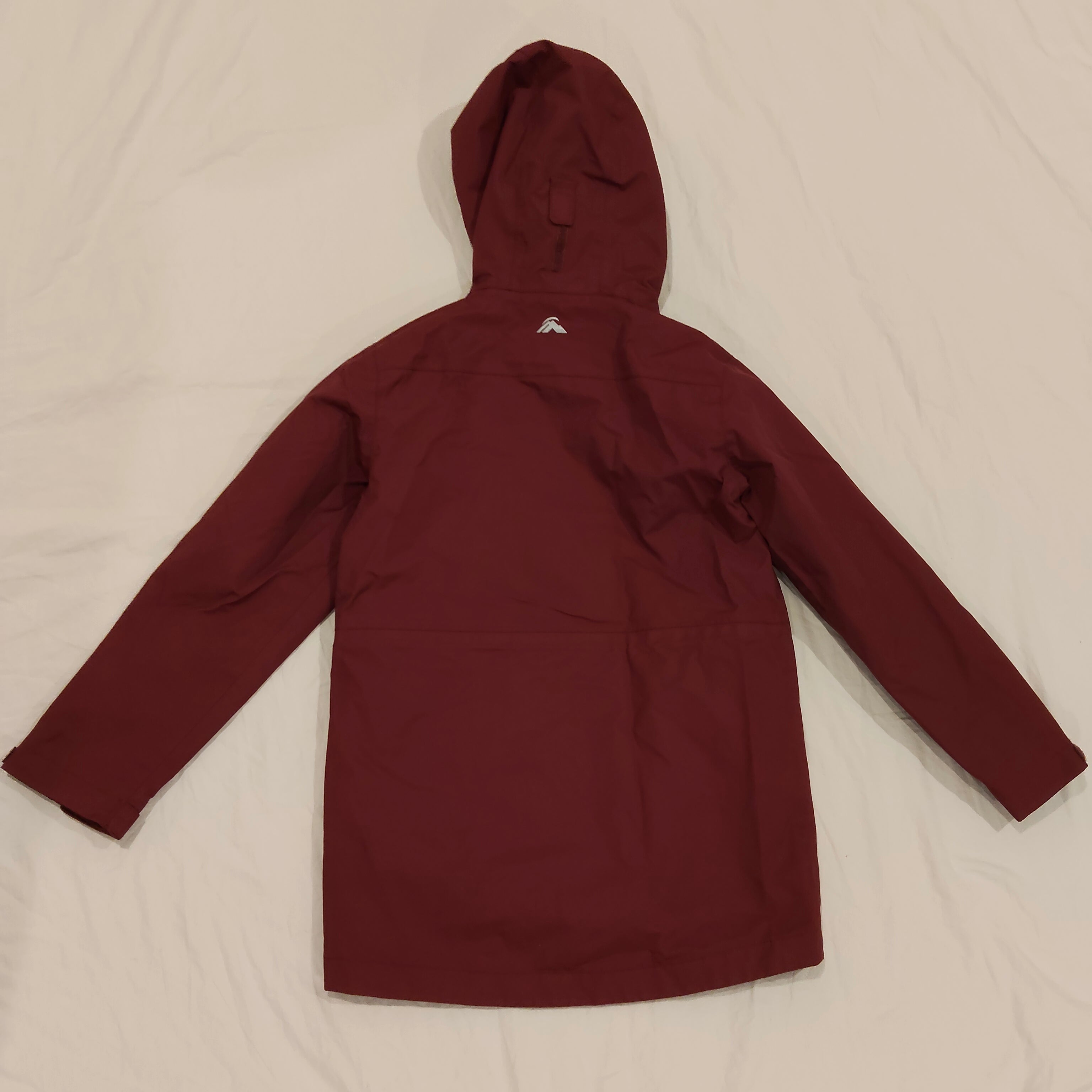 MACPAC Rain Jacket Size 8 Unisex Burgundy