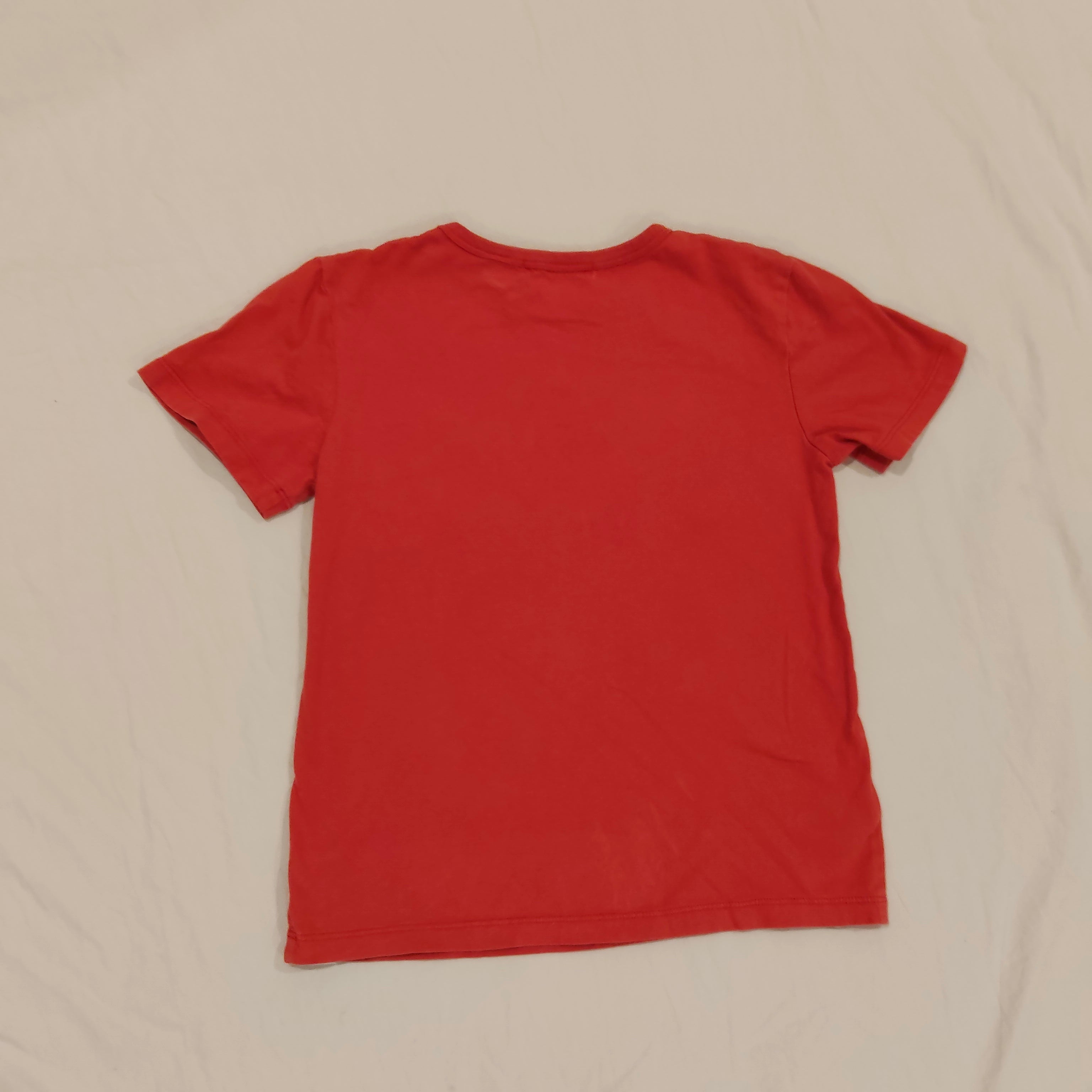 COUNTRY ROAD Size 6 Boys Short Sleeve Red Snake Embroidered