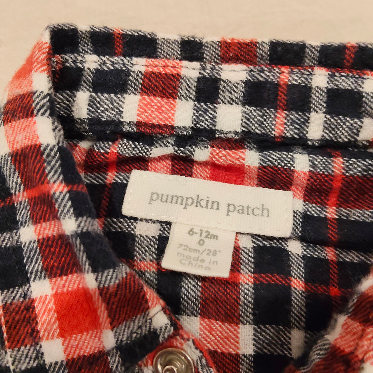 PUMPKIN PATCH Shirt Size 6-12M Baby Boys