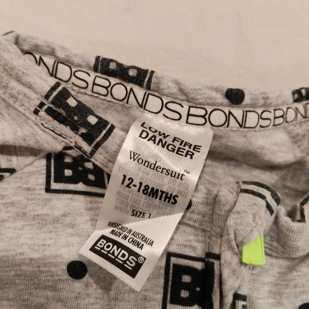 BONDS Wondersuit Romper Size 12-18M Baby