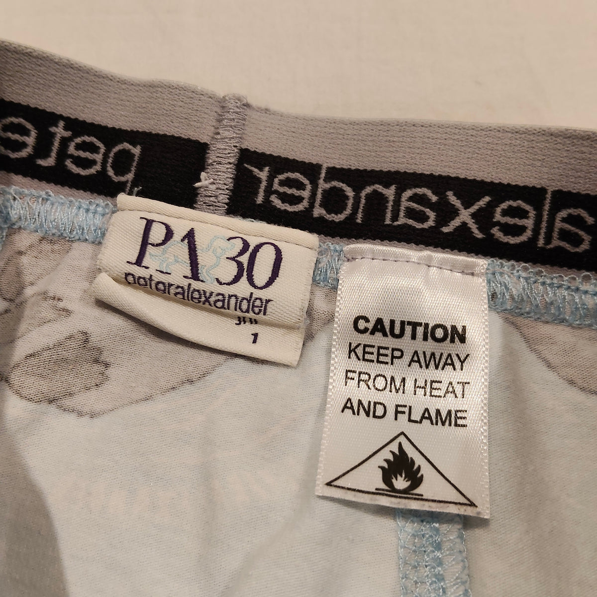 PETER ALEXANDER Pyjama Pants Size 12-18M Baby
