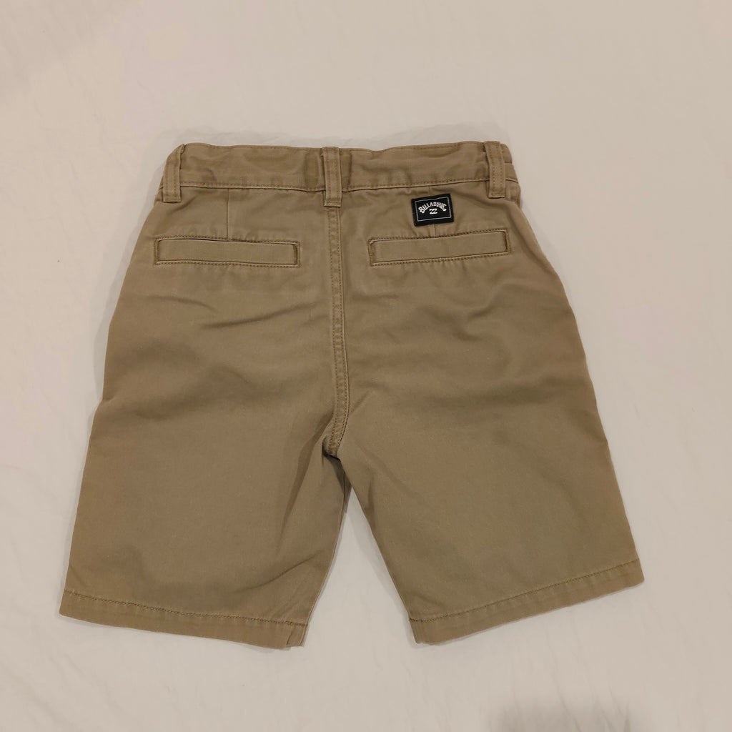 BILLABONG Shorts Size 6 Boys Khaki