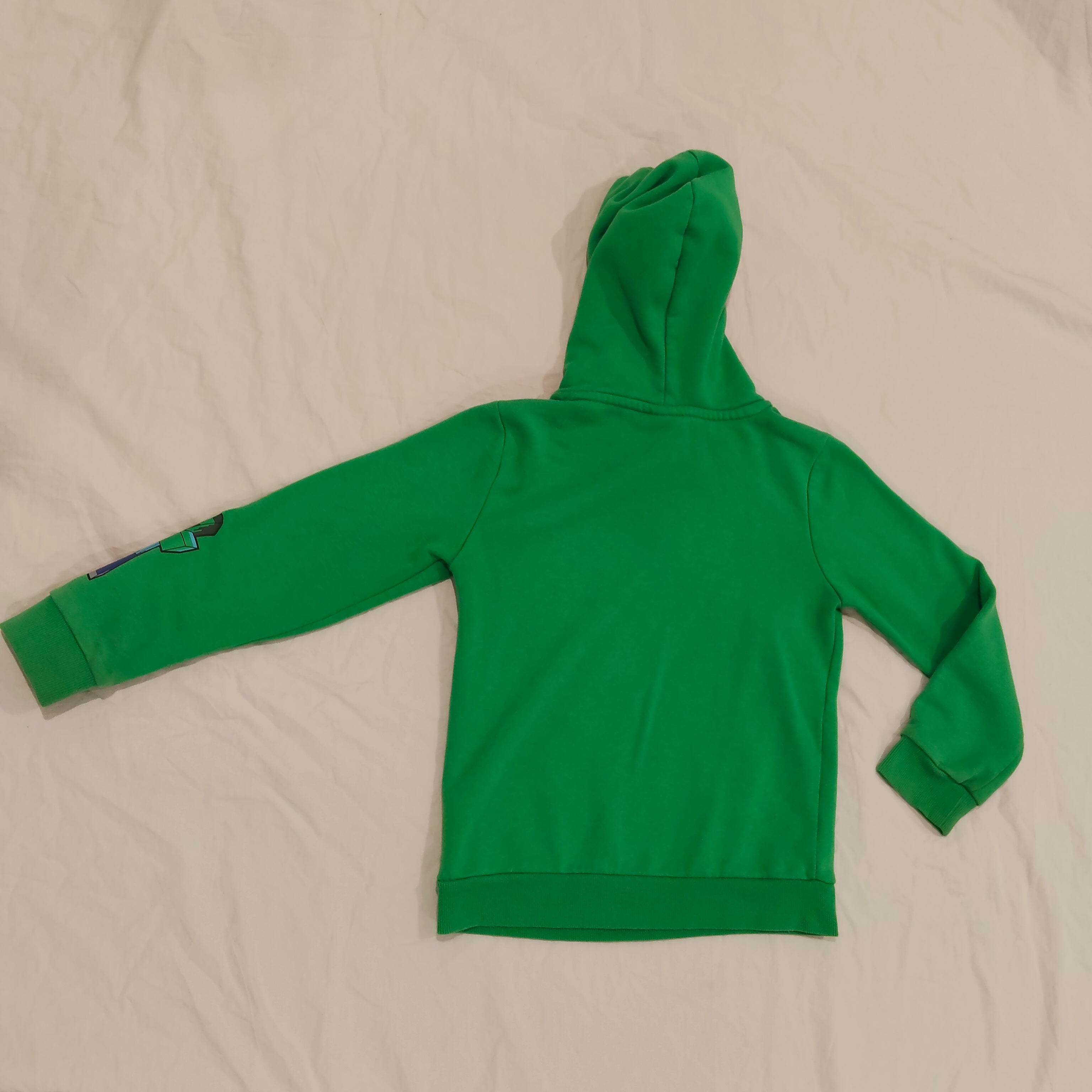 MINECRAFT Hoodie Size 9 Boys Green