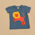 SEED Tee Size 12-18M Boys Short Sleeve Lion