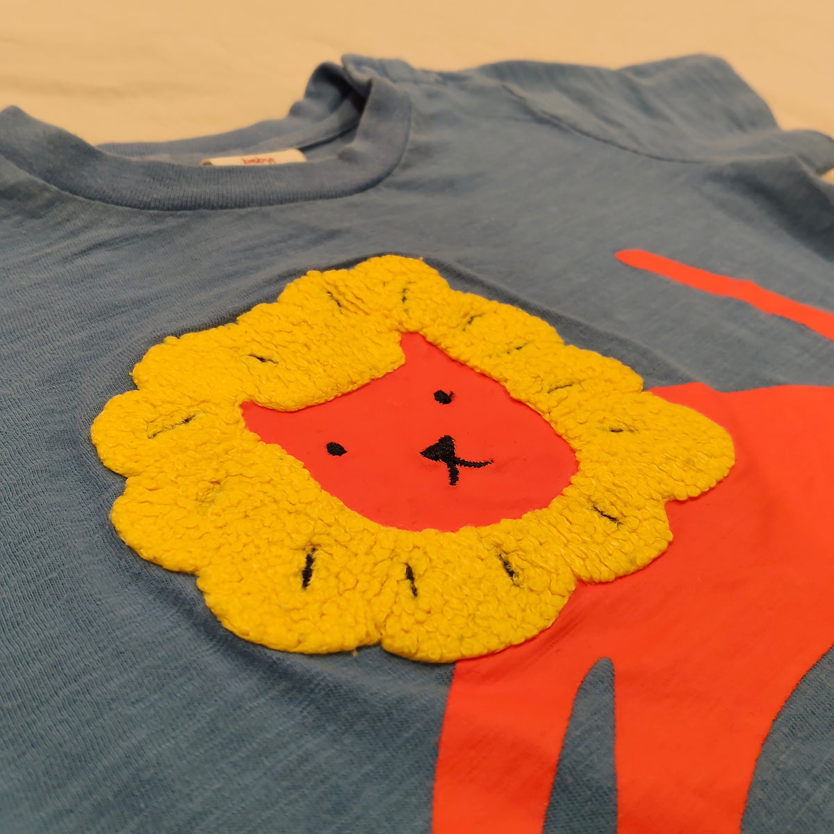 SEED Tee Size 12-18M Boys Short Sleeve Lion