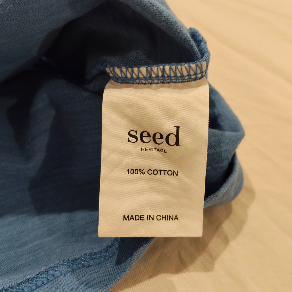 SEED Tee Size 12-18M Boys Short Sleeve Lion