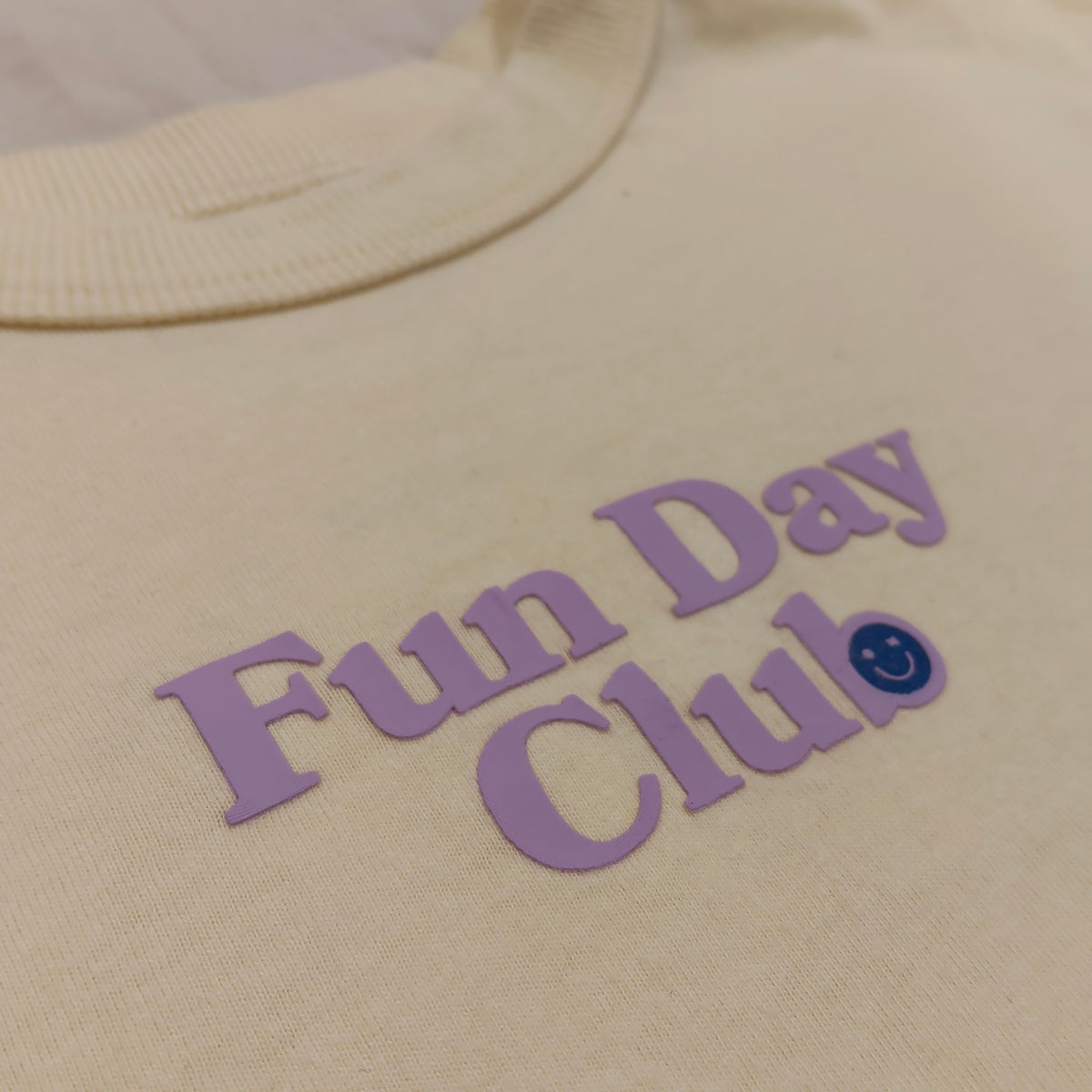 COTTON ON KIDS Tee Size 3 Short Sleeve 'Fun Day Club'