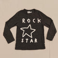 MINTI Top Size 6 Boys long sleeve ROCK STAR