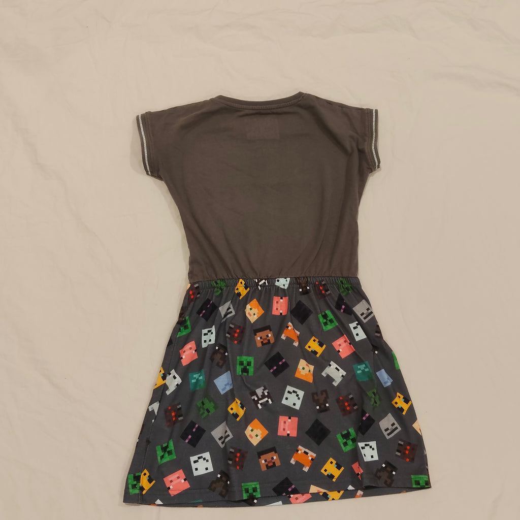 MINECRAFT Dress Size 9=10Yrs Girls