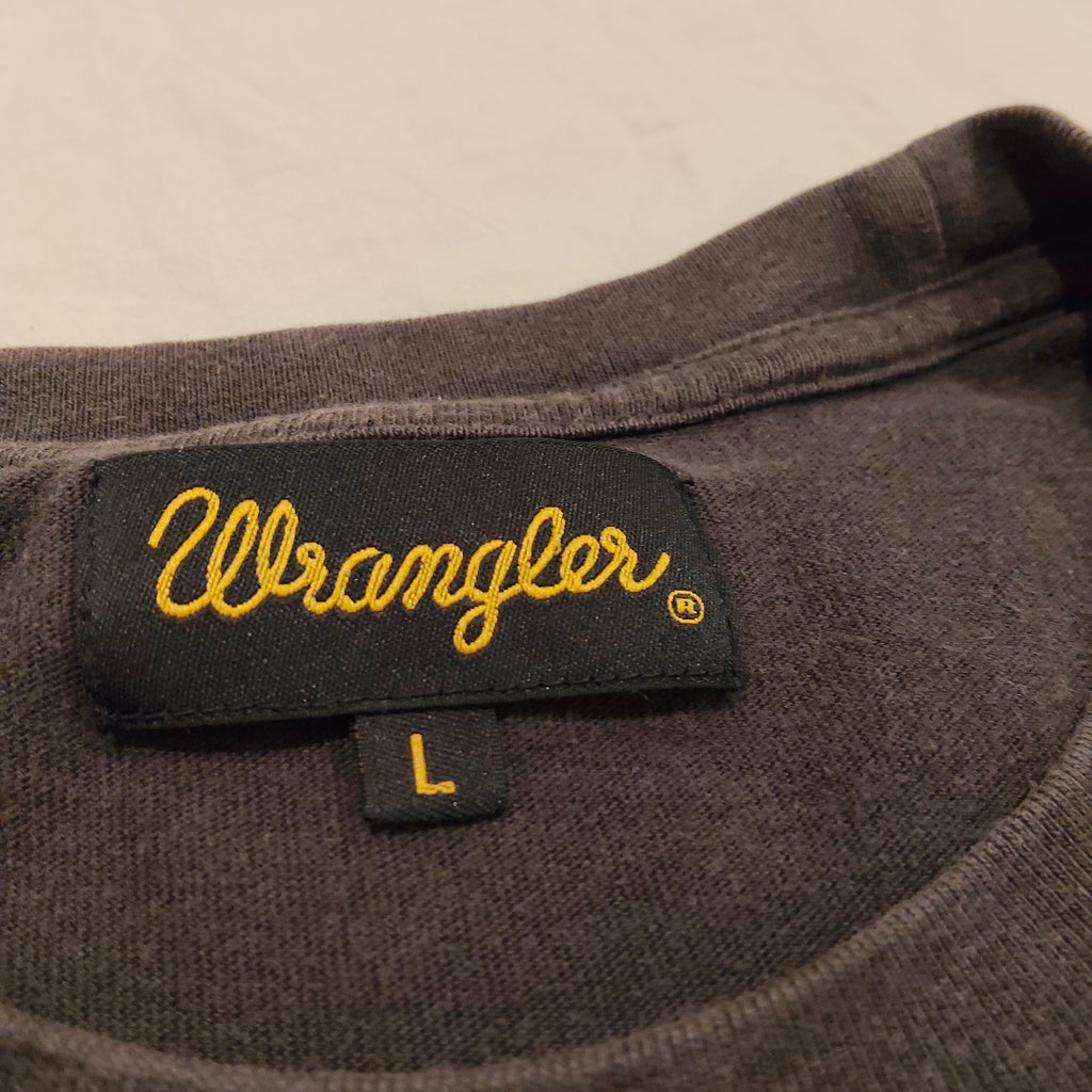 WRANGLER Tee Size L Mens Short Sleeve
