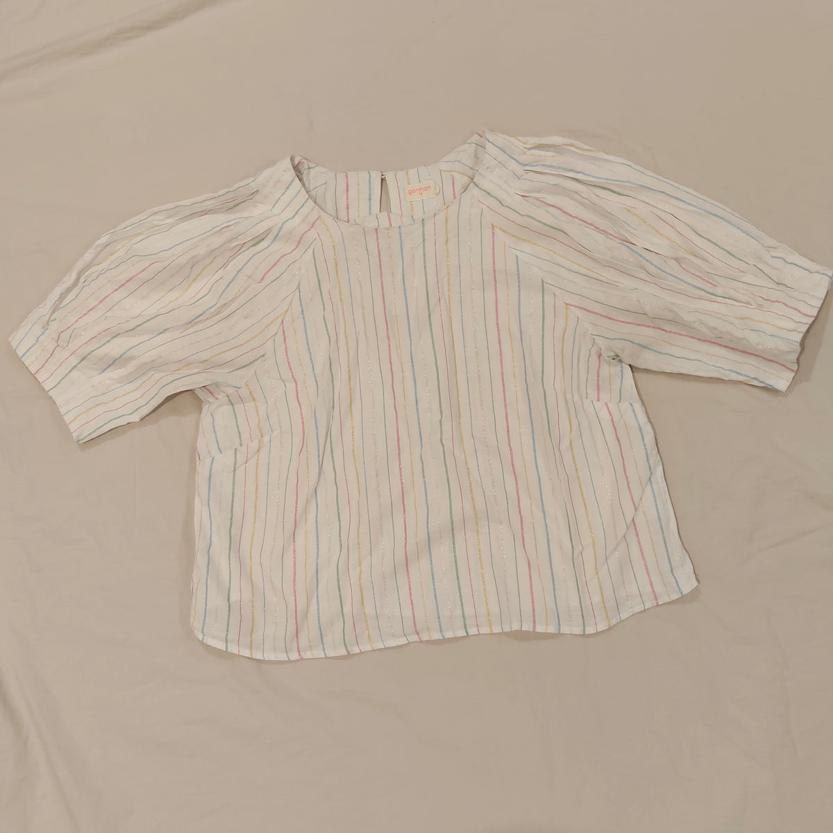 GORMAN Top Size 18 Women 'Rainbow Stripes Blouse'