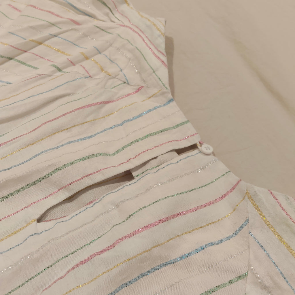 GORMAN Top Size 18 Women 'Rainbow Stripes Blouse'