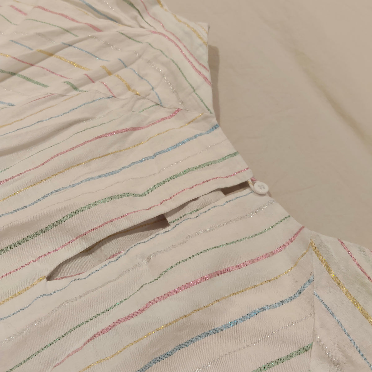 GORMAN Top Size 18 Women 'Rainbow Stripes Blouse'