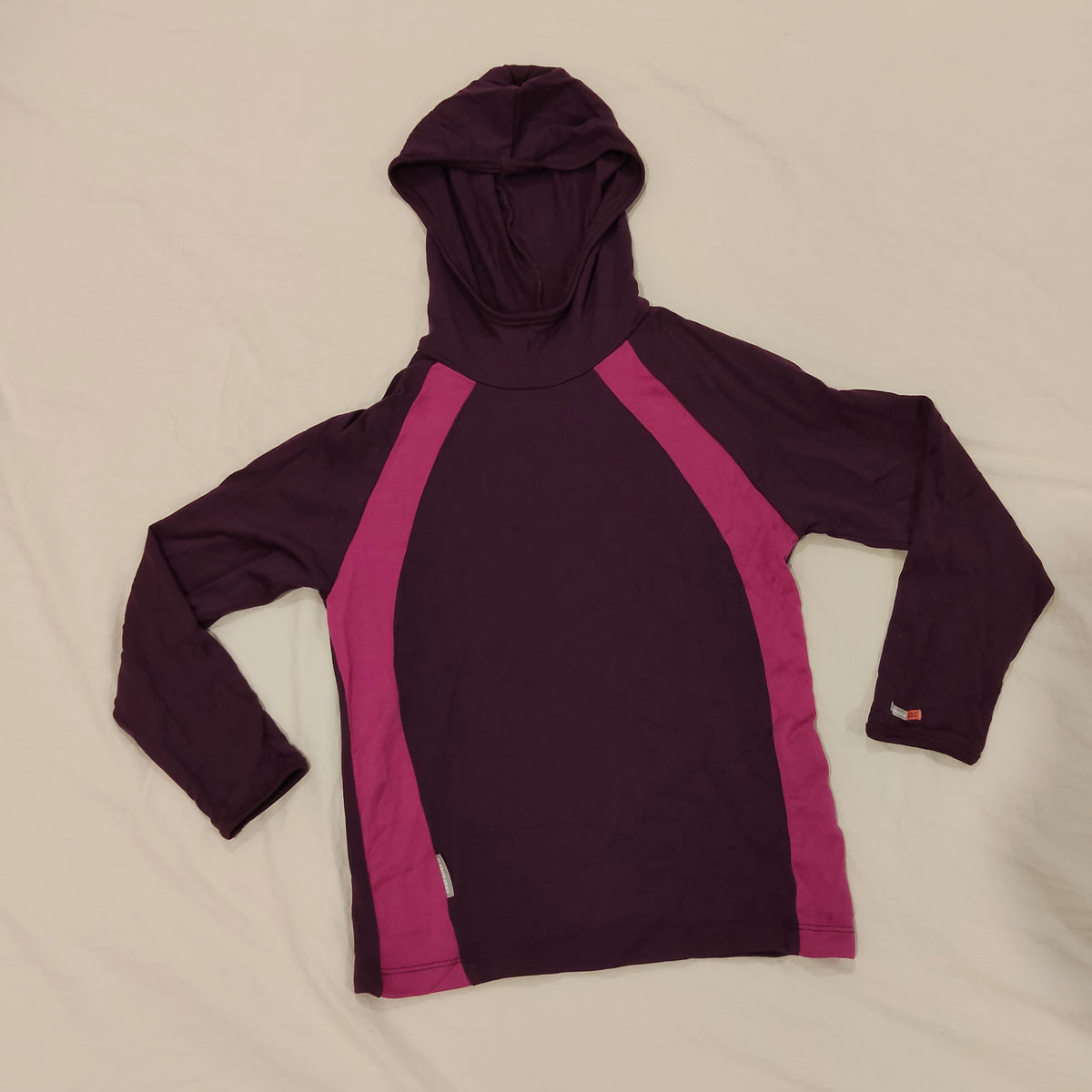 ICEBREAKER Merino Hoodie Size 9-10YRS Girls Long Sleeve