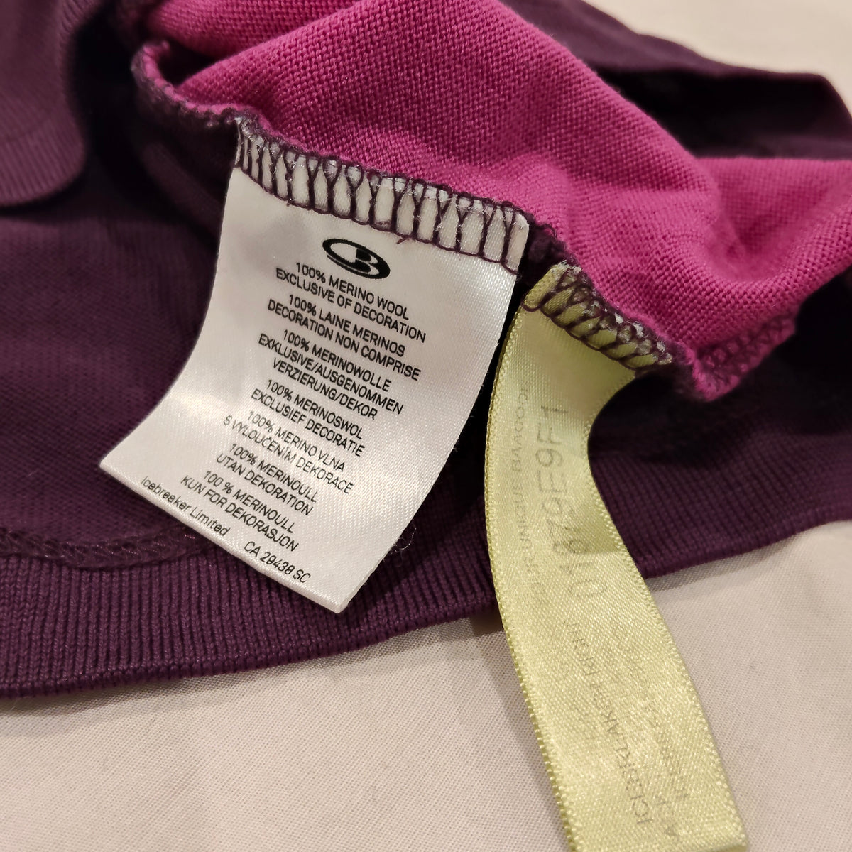 ICEBREAKER Merino Hoodie Size 9-10YRS Girls Long Sleeve