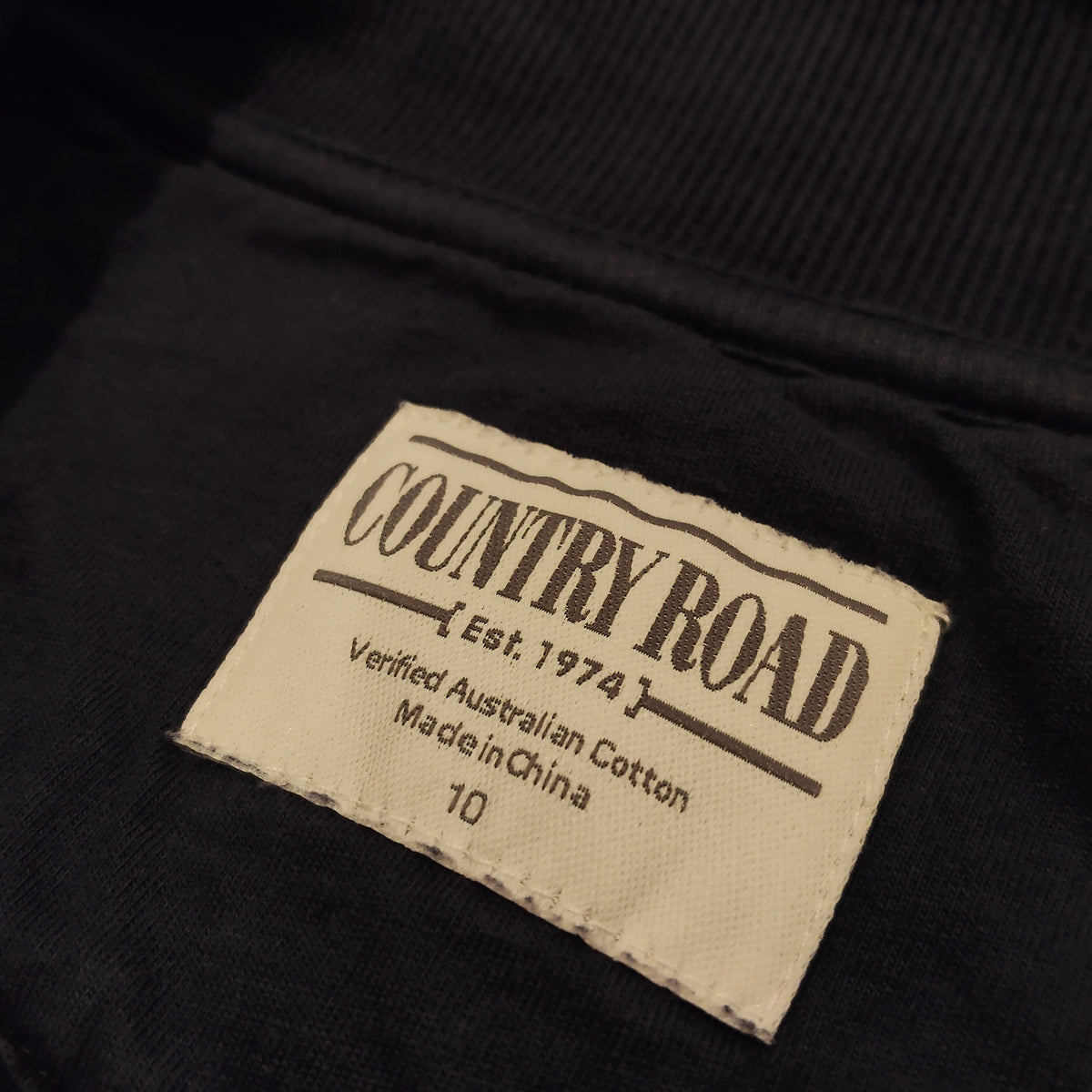 COUNTRY ROAD Jumper Size 10YRS Navy