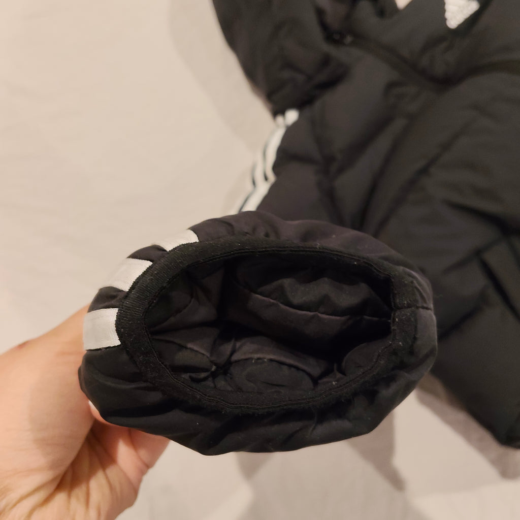 ADIDAS Duck Down Jacket Size 9-10YRS Black